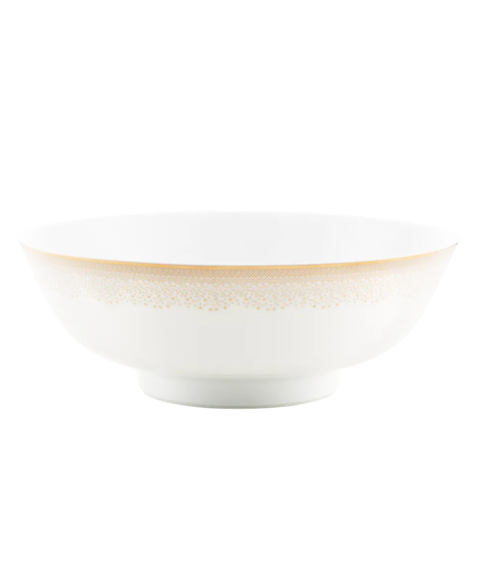 daum-art-de-la-table-or-d-abeille-saladier-porcelaine image 1