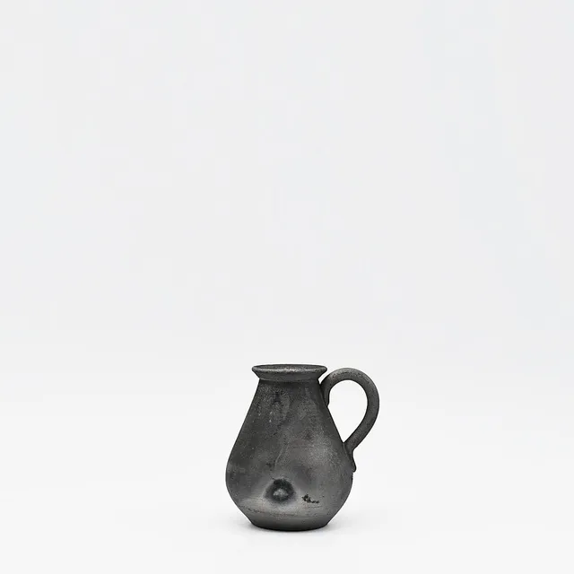jorge-ramalho-pot-terre-cuite-noire-bisalh-es-9cm-unesco image 1