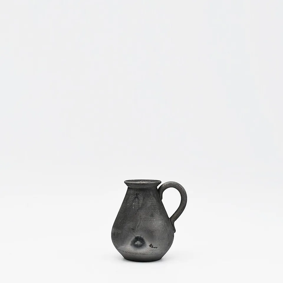jorge-ramalho-pot-terre-cuite-noire-bisalh-es-9cm-unesco image 1