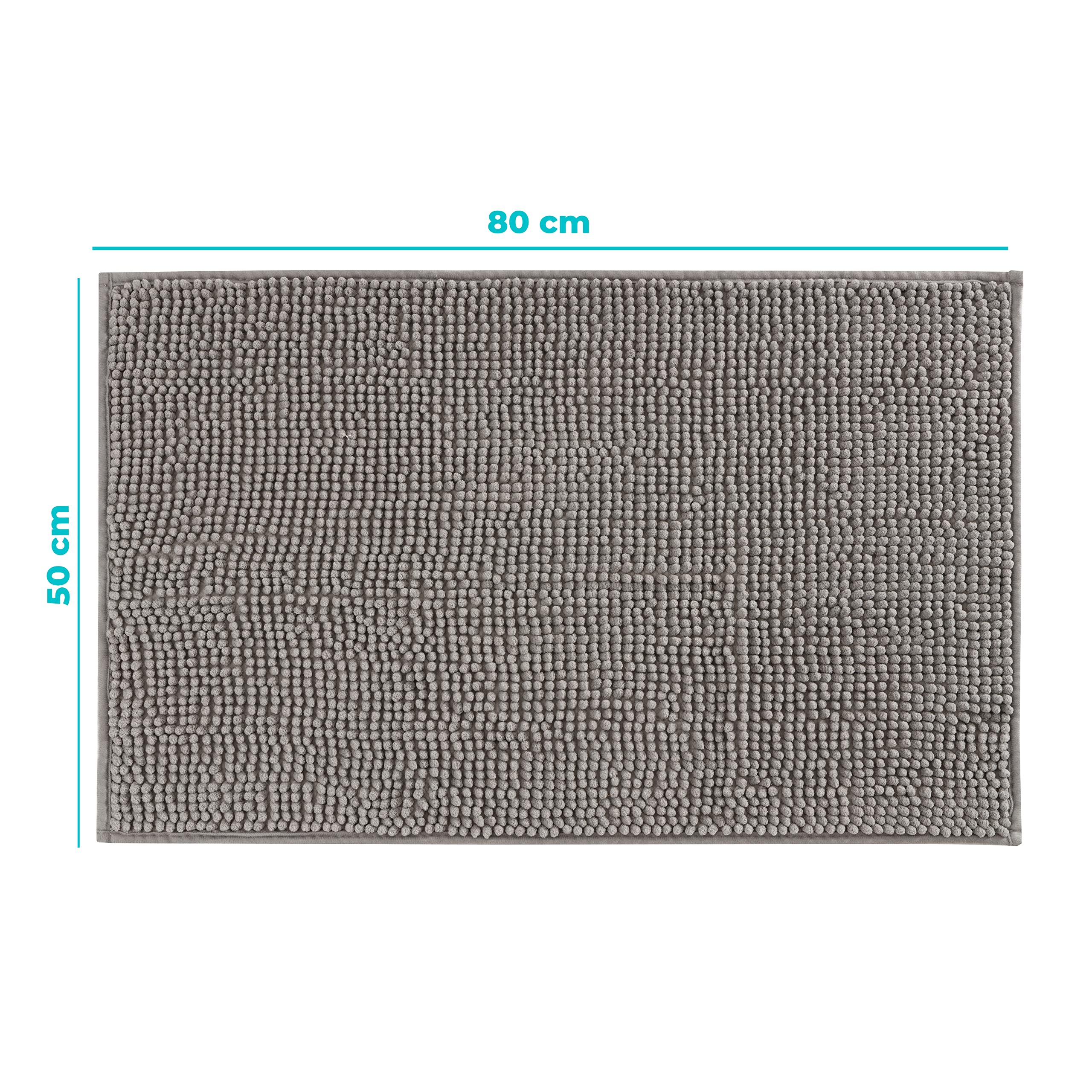 baroni-home-tessile-bagno-tapis-de-bain-gris-50x80-antid-rapant image 3