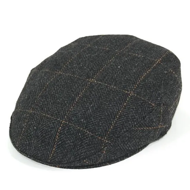 luisa-paix-o-casquette-portugaise-tweed-gris-laine-80 image 1