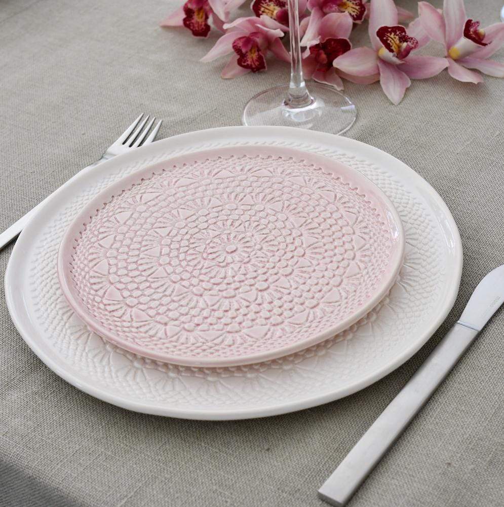 luisa-paix-o-carimbada-assiette-blanche-27-cm-artisanale image 6
