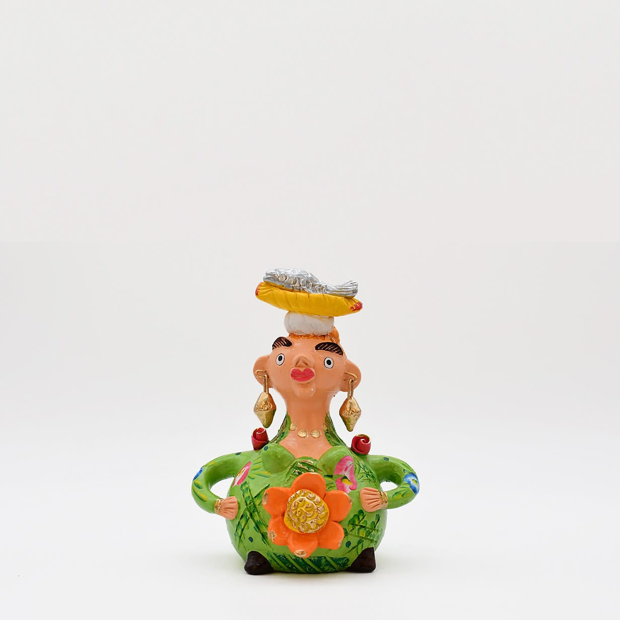 luisa-paix-o-boneca-barriguda-17cm-statuette-sign-e-pi-ce-unique-3 image 1