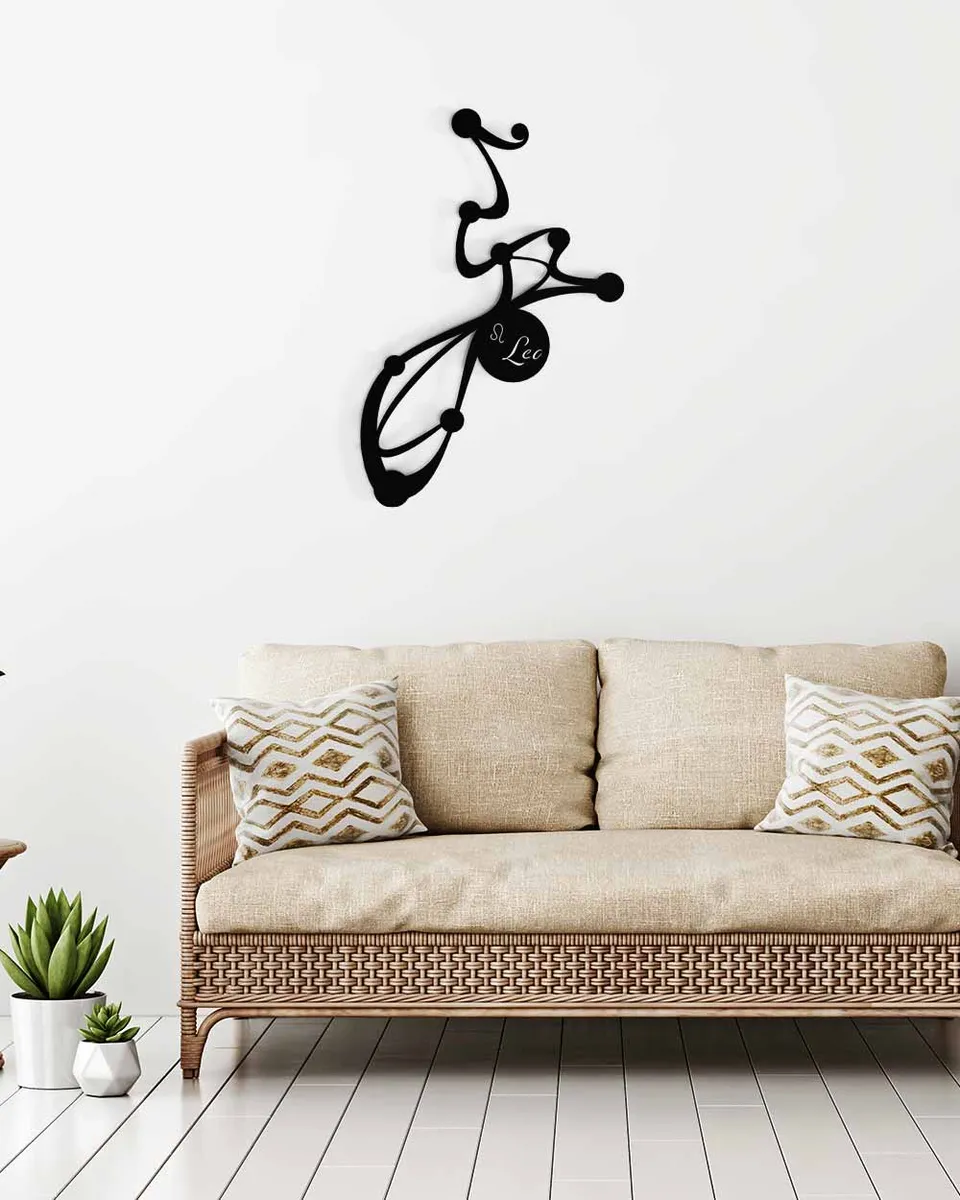 je-suis-art-signes-du-zodiaque-lion-tableau-m-tal image 1