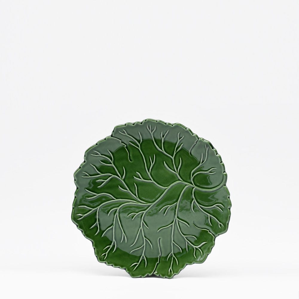 luisa-paix-o-vaisselle-assiette-folha-verte-21cm-c-ramique image 1
