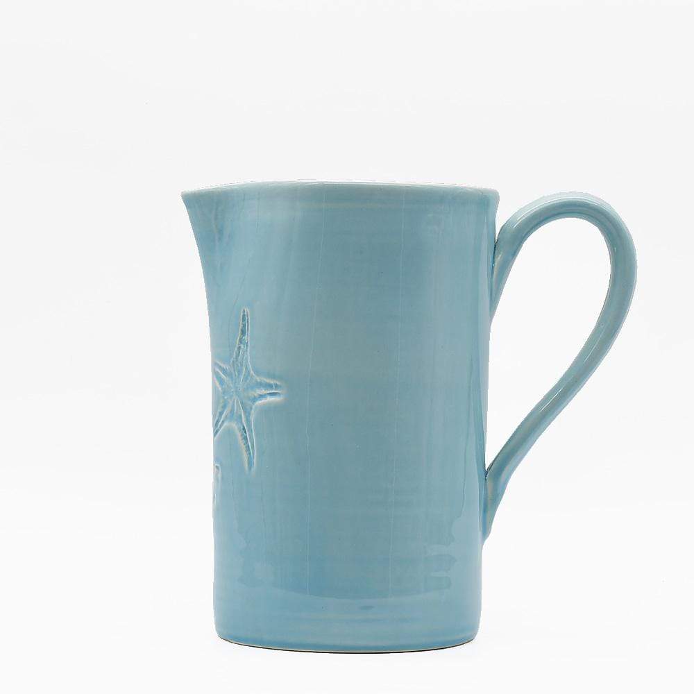 luisa-paix-o-vaisselle-portugaise-carafe-estrela-do-mar-turquoise-19-cm image 1