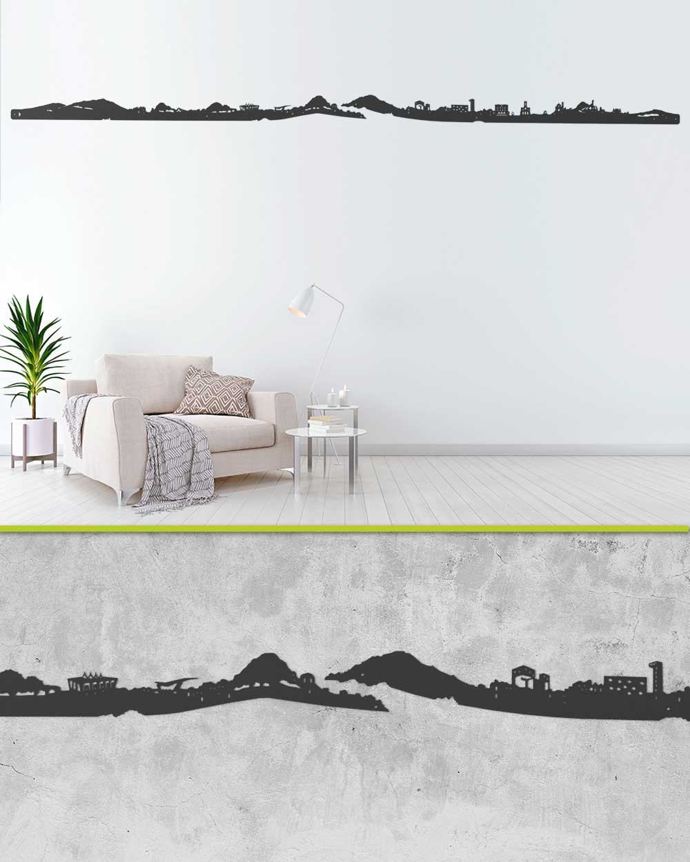 je-suis-art-skylines-france-saint-tienne-xxl-d-co-murale-m-tal image 3