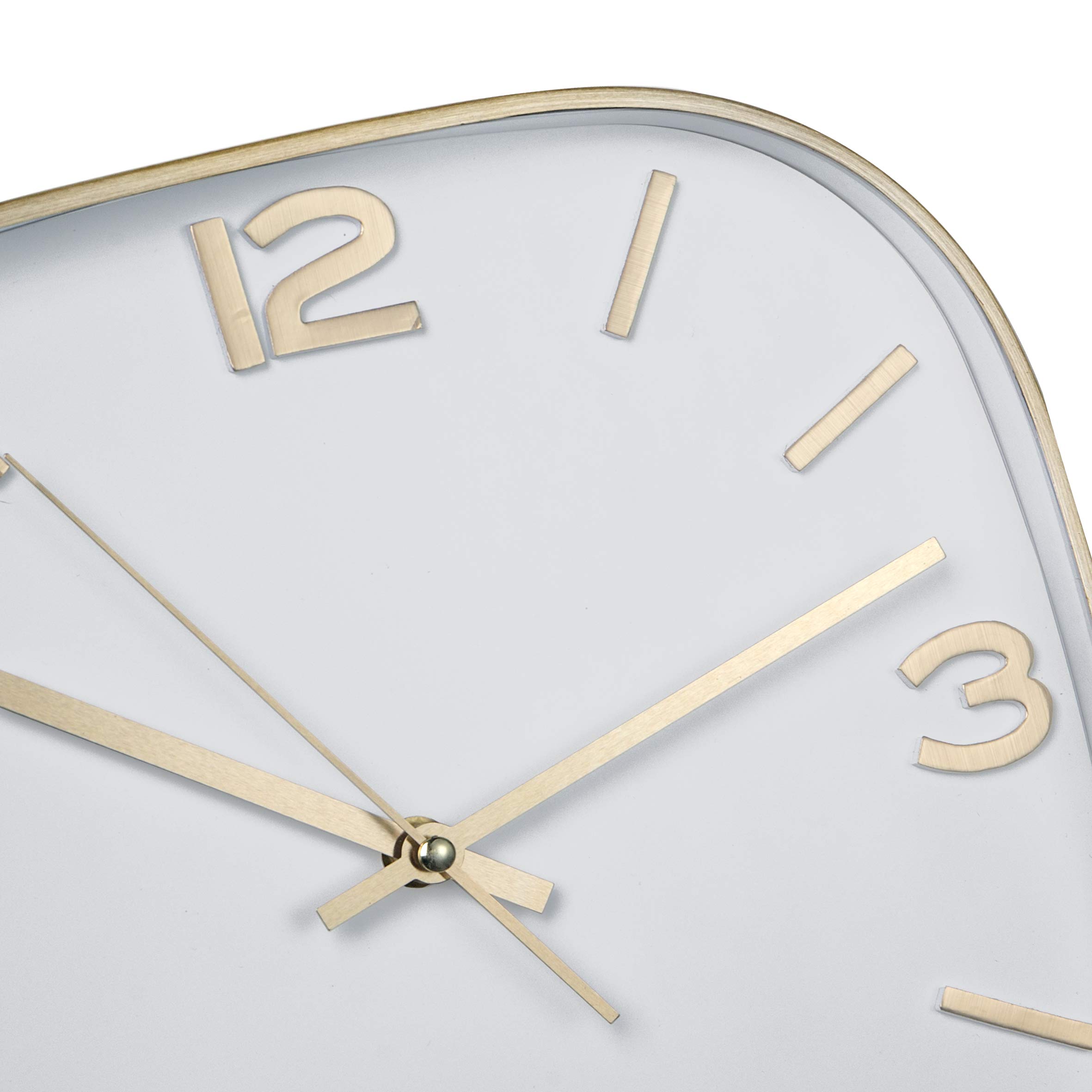 baroni-home-horloge-murale-blanche-chiffres-or-28-5-cm image 2