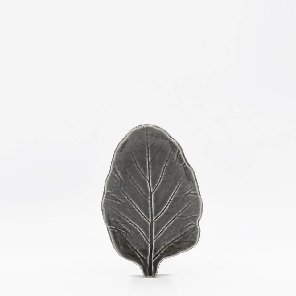 luisa-paix-o-manteiga-petite-assiette-c-ramique-grise-19-cm image 1