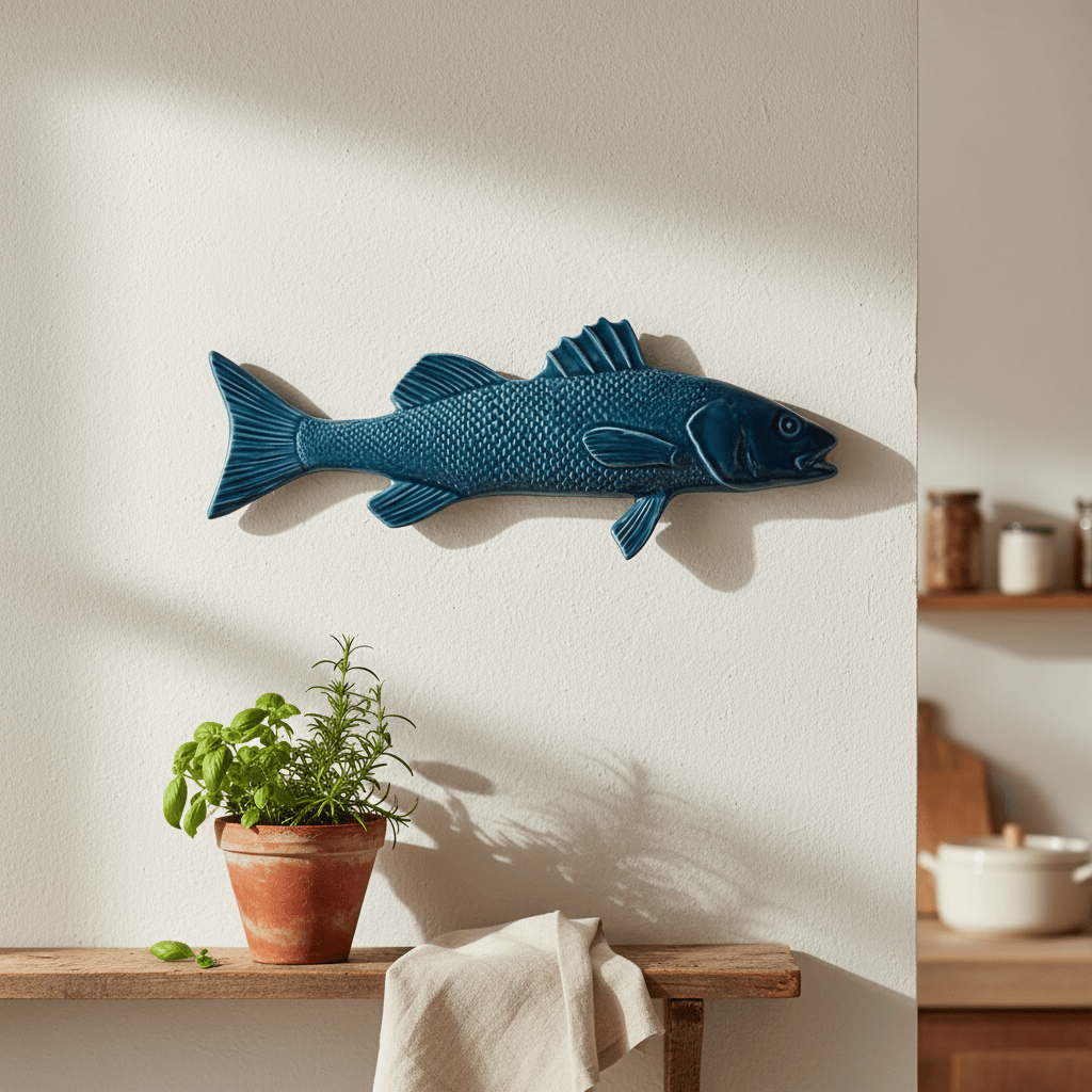 luisa-paix-o-poisson-robalo-bleu-c-ramique-murale-26-cm image 2