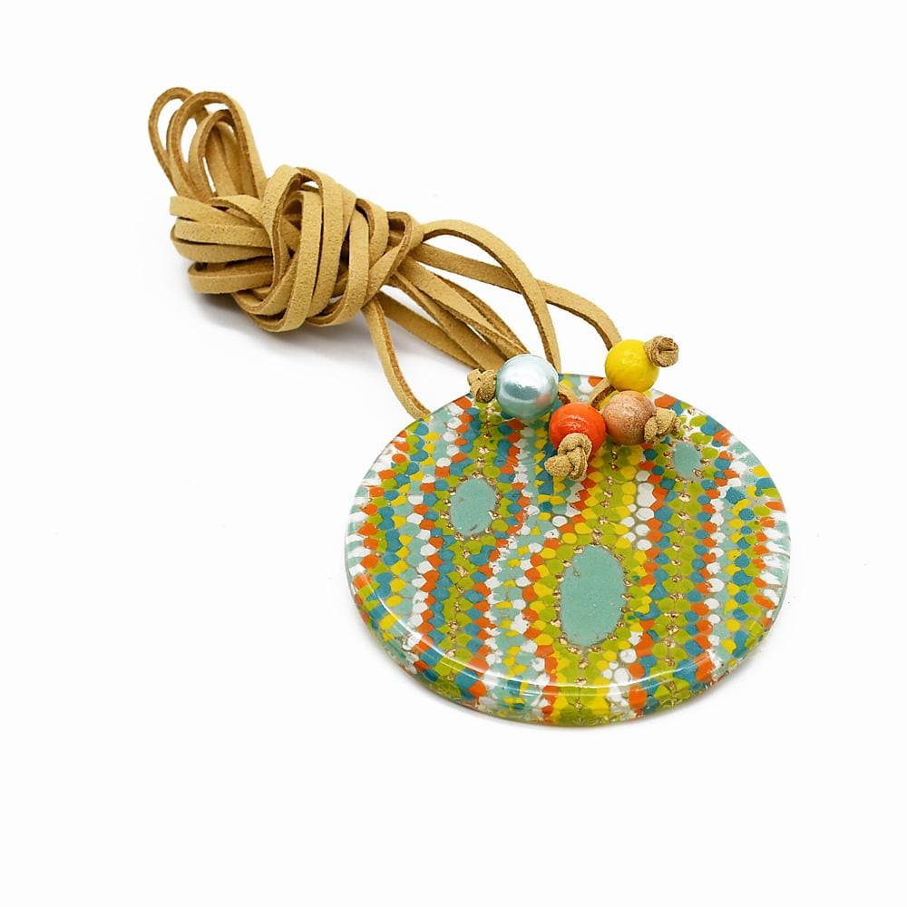 luisa-paix-o-bijoux-du-portugal-collier-marinha-grande-verre-cuir-76-cm image 2
