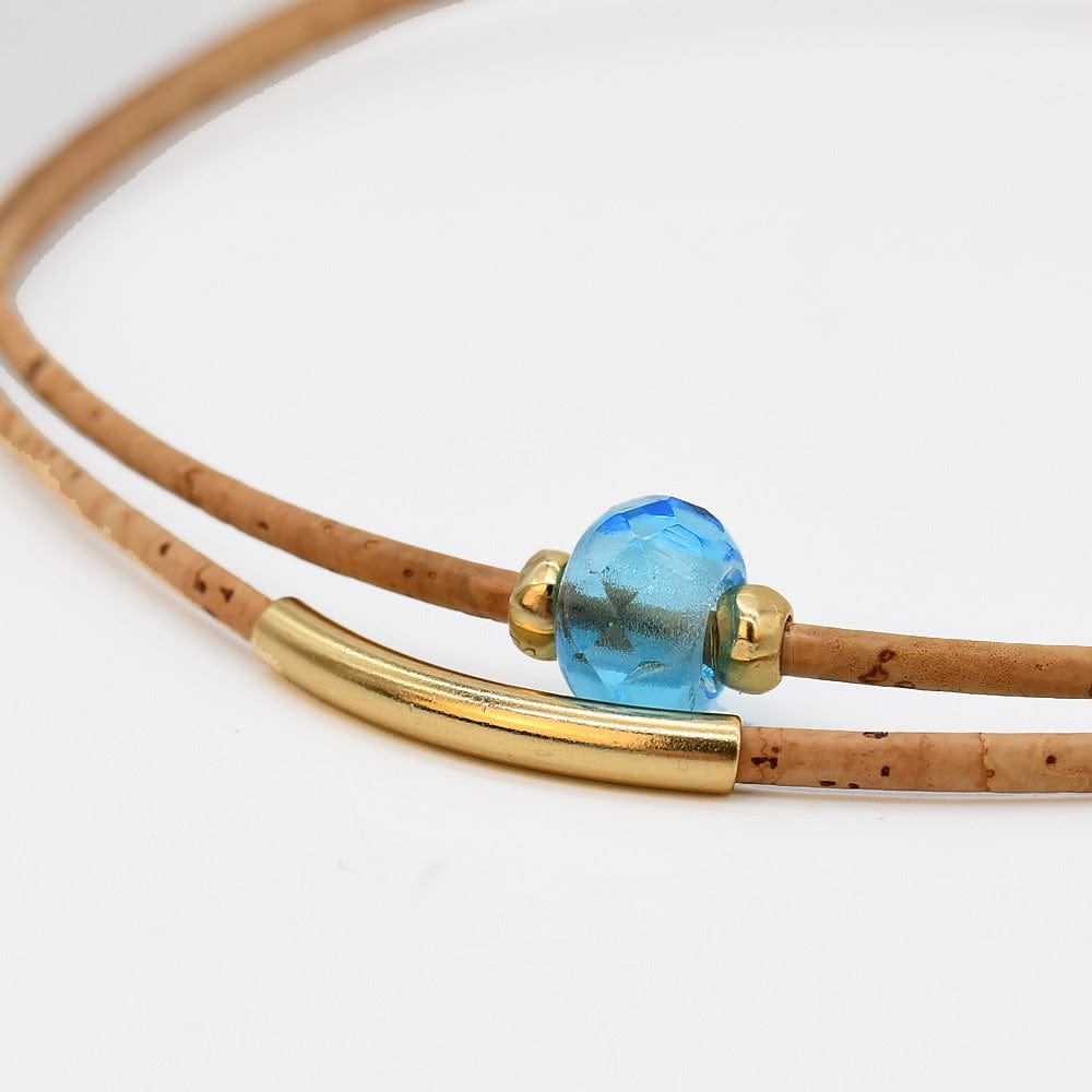 luisa-paix-o-collier-li-ge-perle-turquoise-52cm-fermoir-aimant image 4