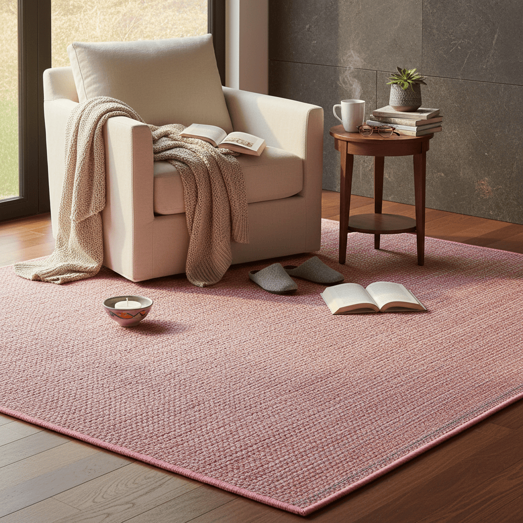 luisa-paix-o-tapis-fibres-m-lang-es-rose-200x140cm image 2