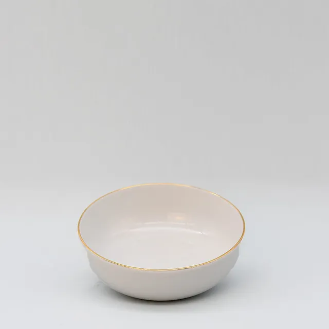 luisa-paix-o-resonance-bol-porcelaine-blanc-or-50-cl image 1