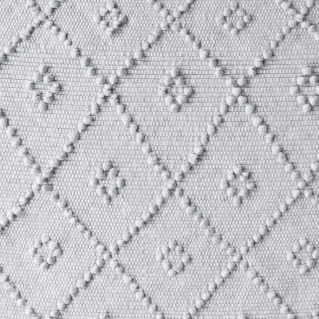 luisa-paix-o-tapis-salle-de-bain-gris-100x50cm-coton image 1
