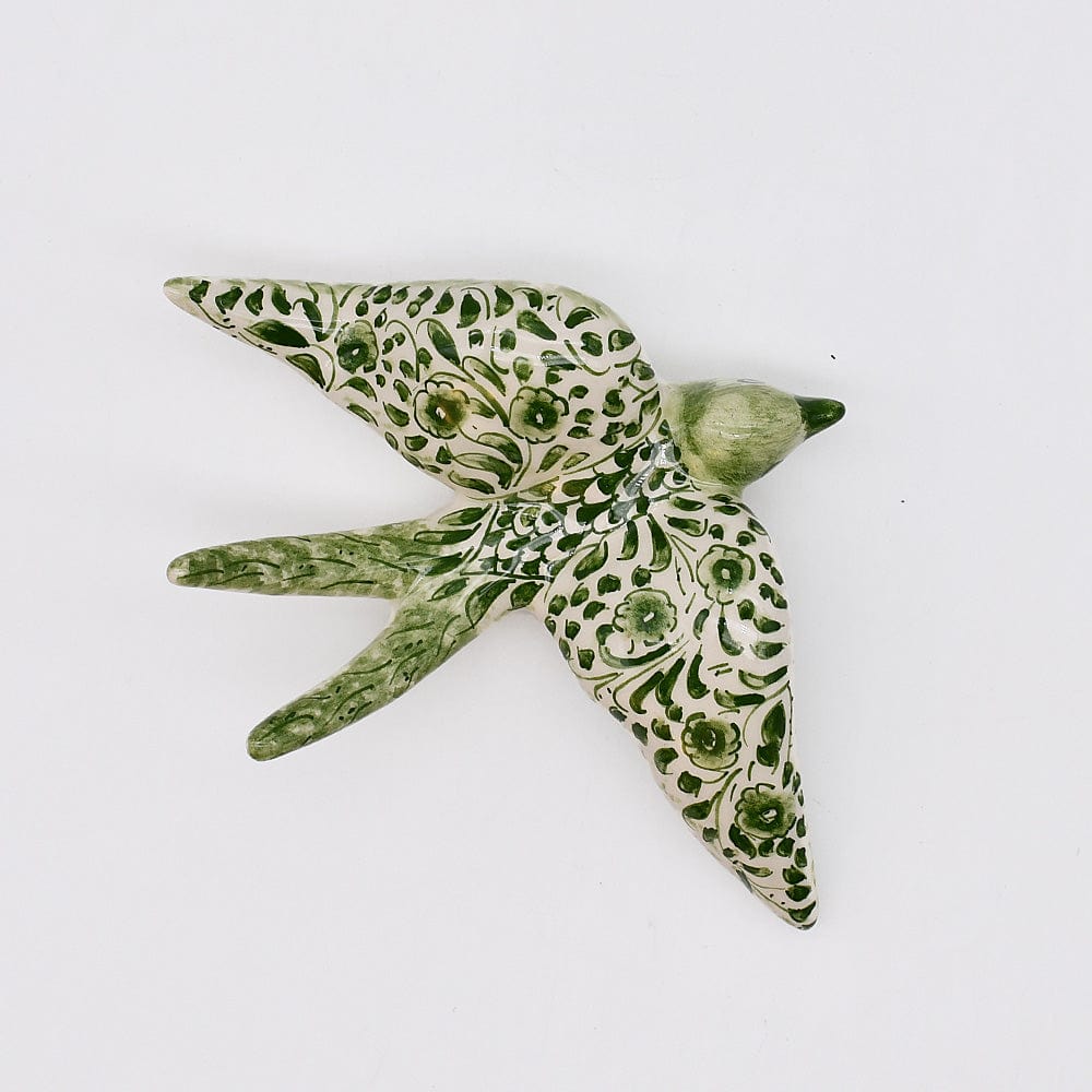 luisa-paix-o-hirondelle-c-ramique-coimbra-16x12-cm-verte image 1