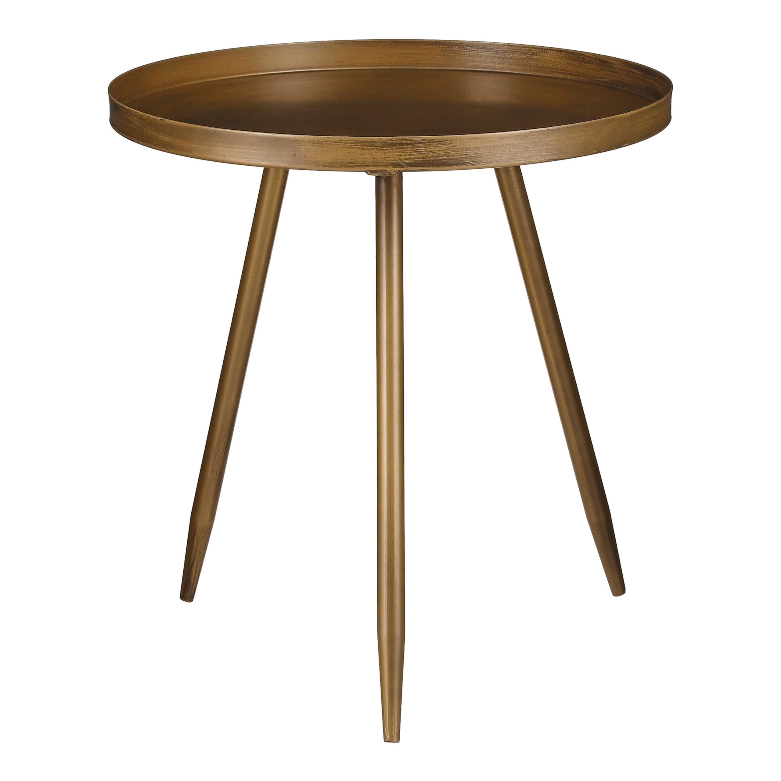 mica-decorations-flores-table-d-appoint-bronze-40-cm-m-tal image 1