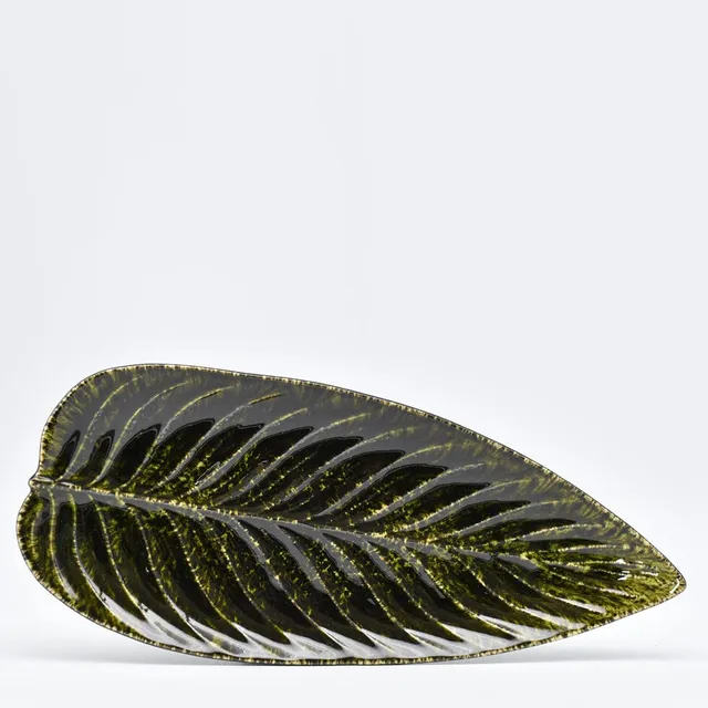 luisa-paix-o-estrelicia-plat-en-gr-s-feuille-vert-sombre-40-cm image 1