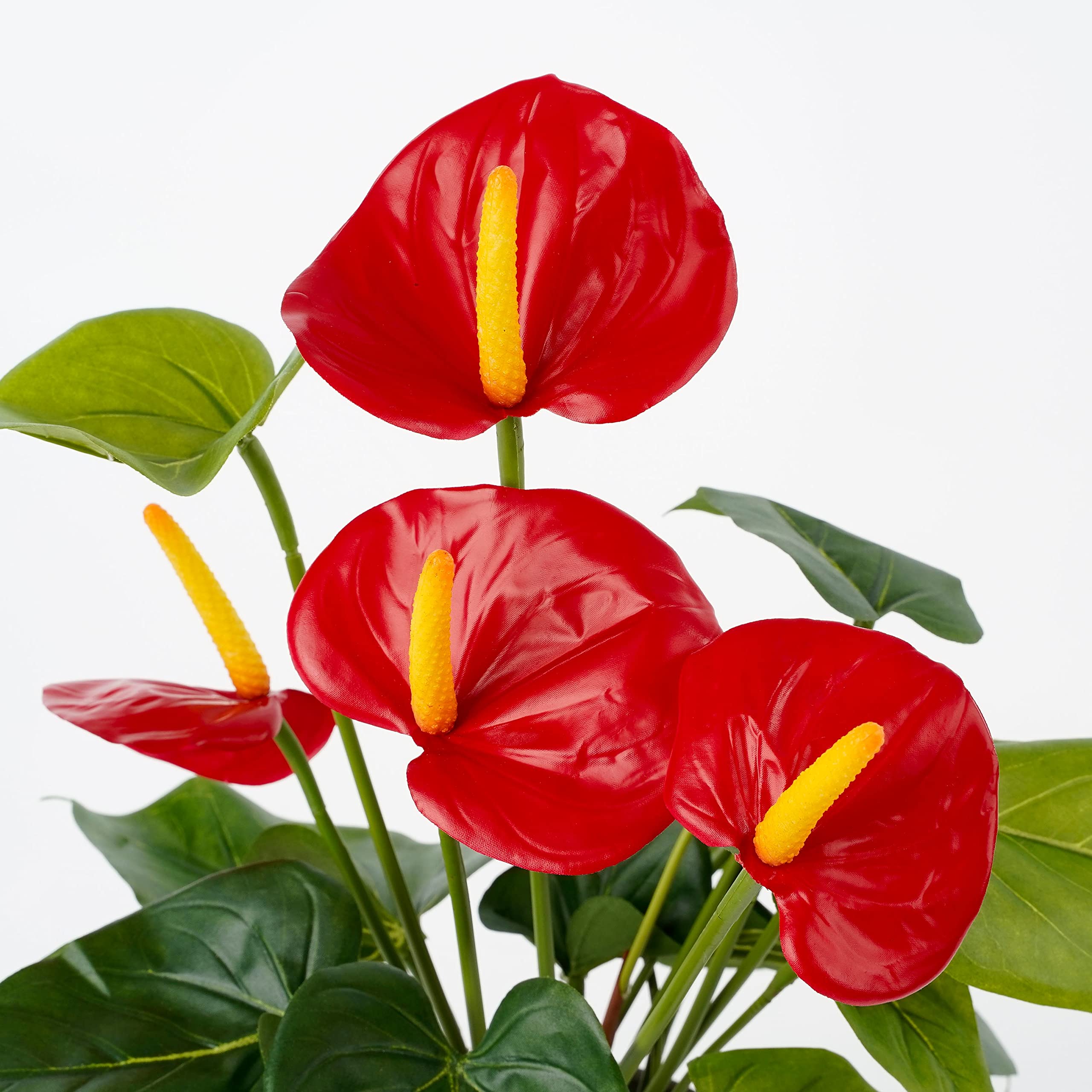 mica-decorations-artificial-plants-anthurium-rouge-artificiel image 2