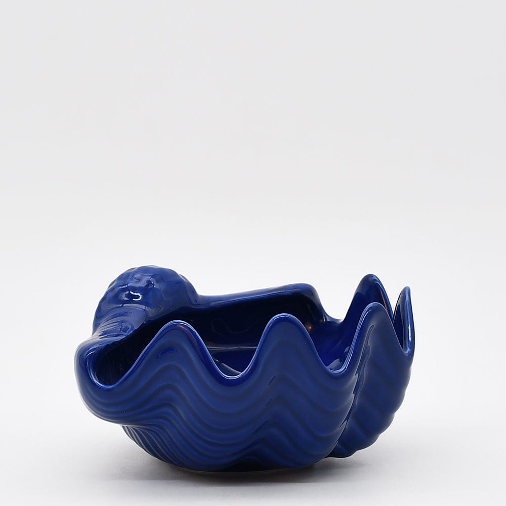 luisa-paix-o-coquillage-c-ramique-bleu-cobalt-16cm image 1