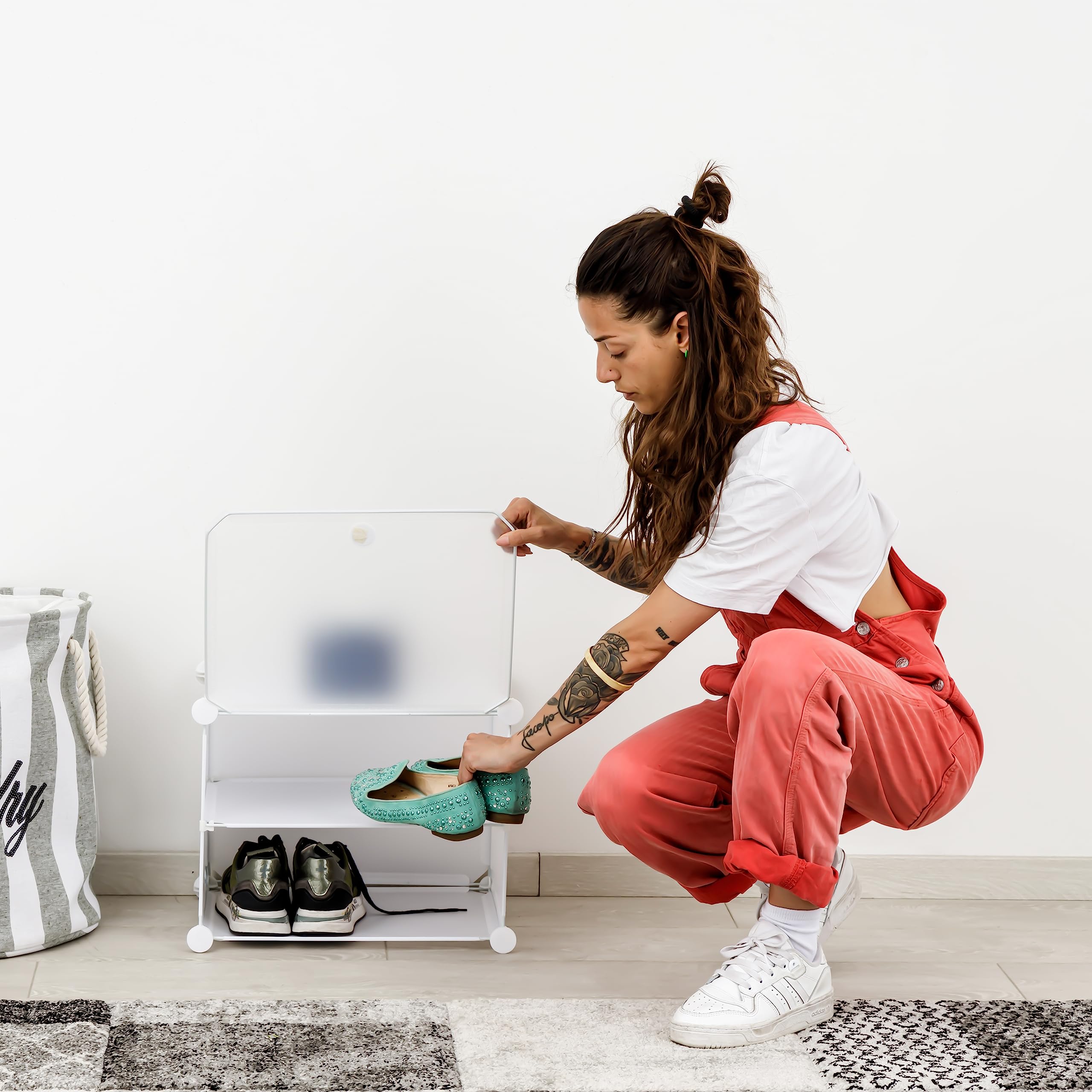 baroni-home-organizzazione-bo-te-chaussures-blanche-2-compartiments image 2