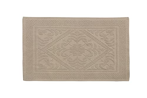 baroni-home-tapis-bain-coton-taupe-50-x-80-cm image 5