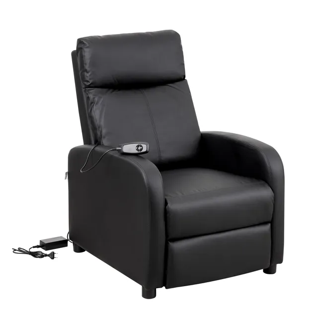 baroni-home-poltrone-fauteuil-relax-lectrique-noir-mousse image 1