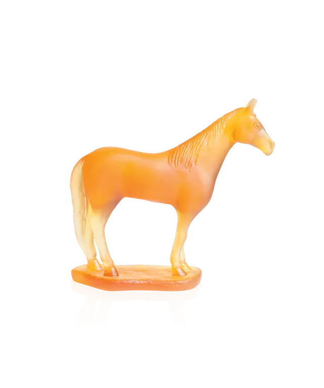 daum-cheval-horoscope-sculpture-cristal-ambre image 1