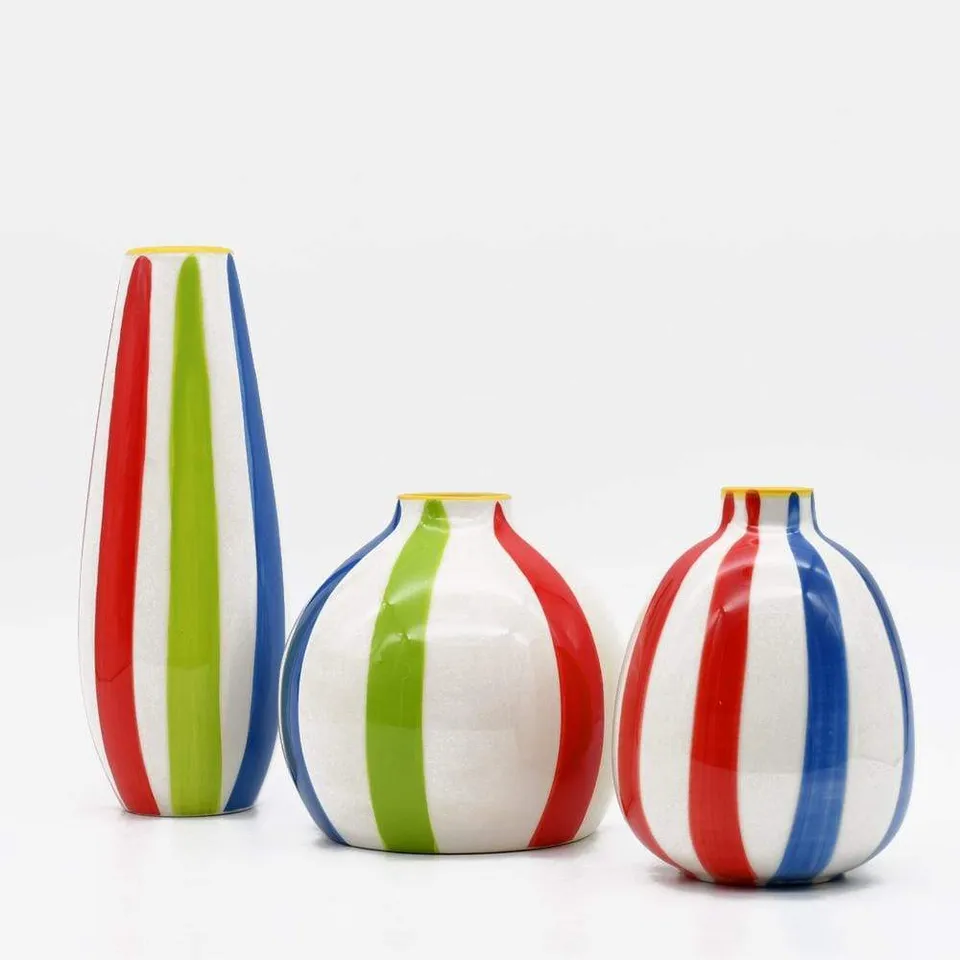 luisa-paix-o-ensemble-3-vases-ray-s-multicolores-soliflores-c-ramique image 1