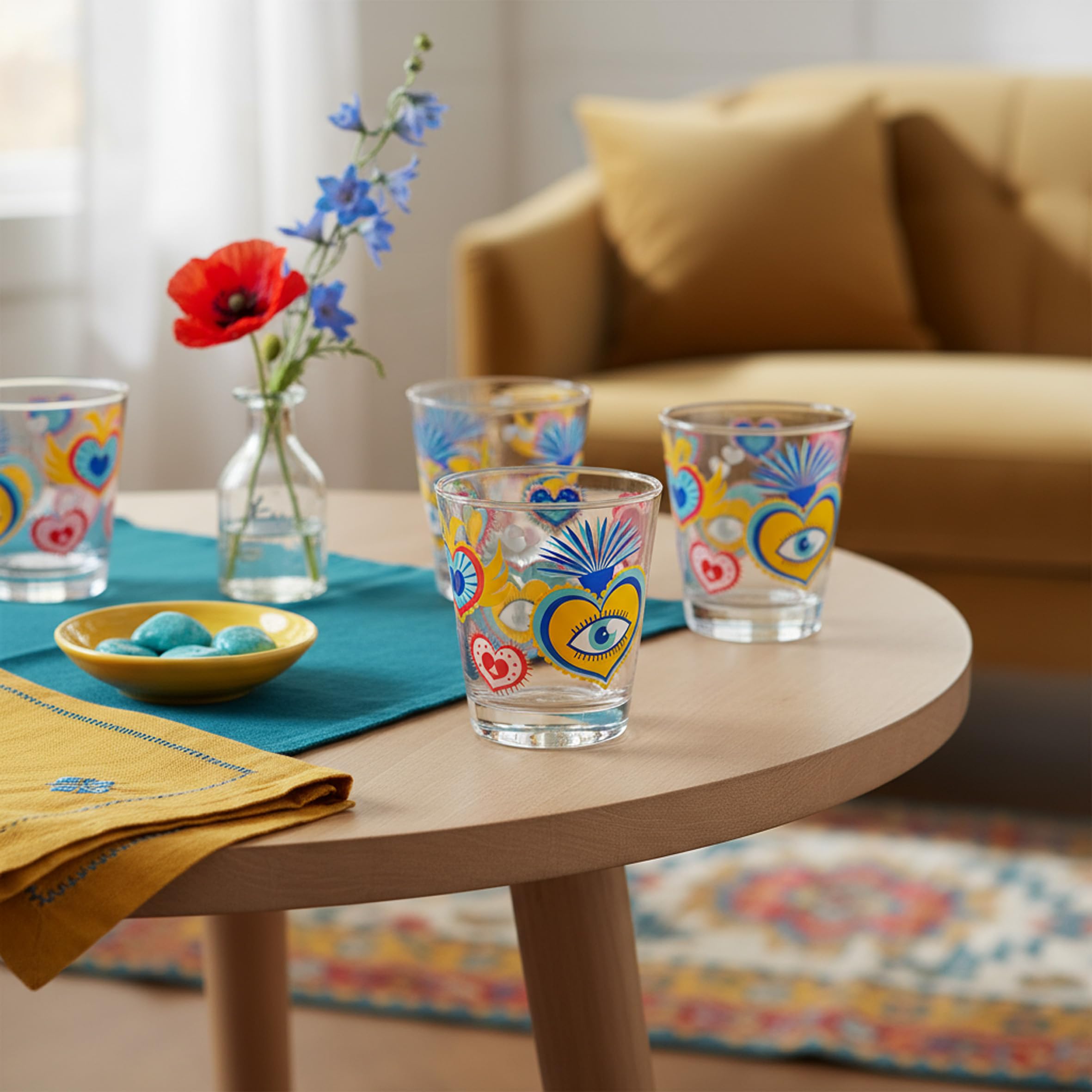baroni-home-cucina-set-6-verres-ex-noto-color-s-25-cl image 2