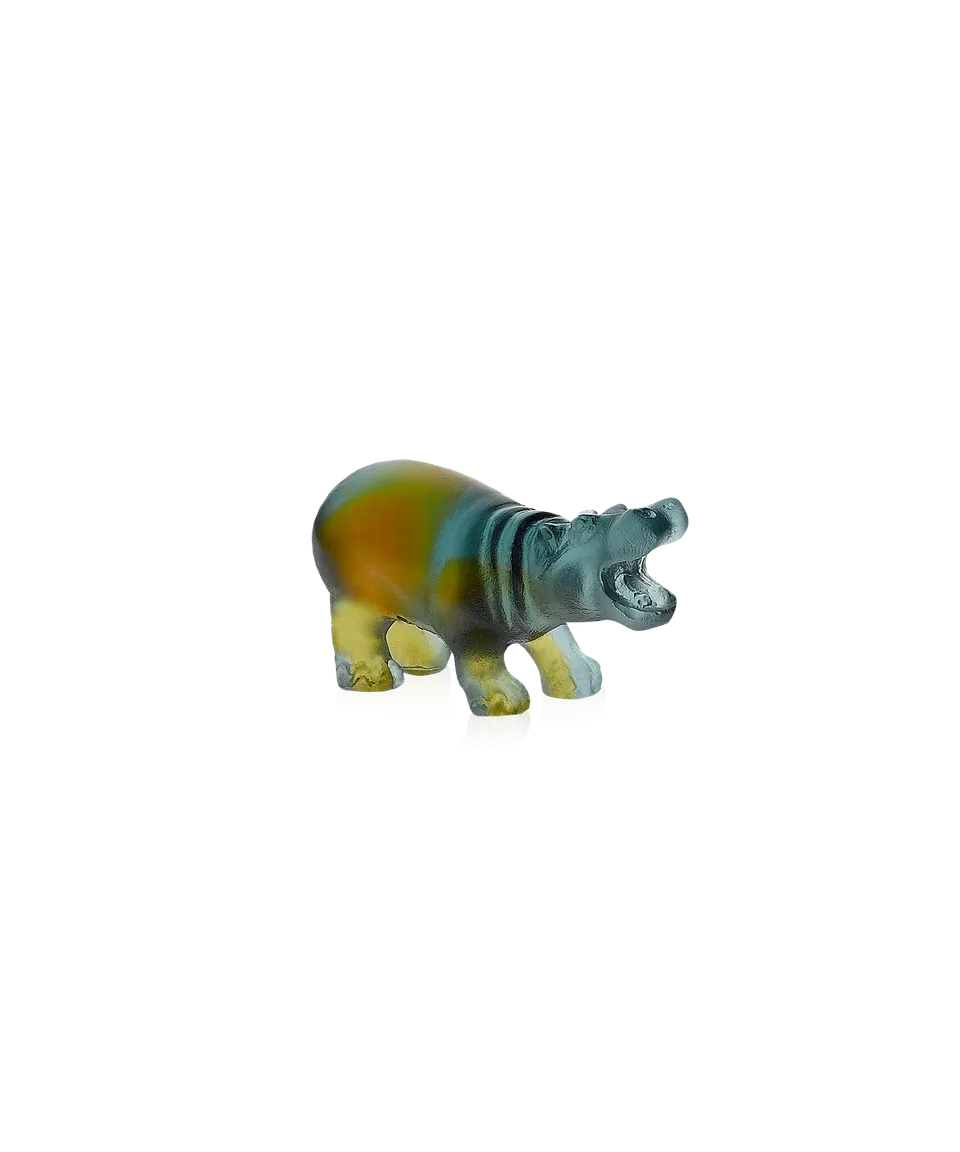 daum-univers-animalier-mini-hippopotame-sculpture-cristal-mini image 1