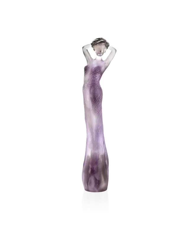 daum-ad-le-sculpture-f-minine-grise-violette-375ex image 1