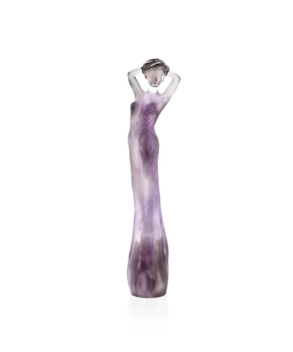 daum-ad-le-sculpture-f-minine-grise-violette-375ex image 1