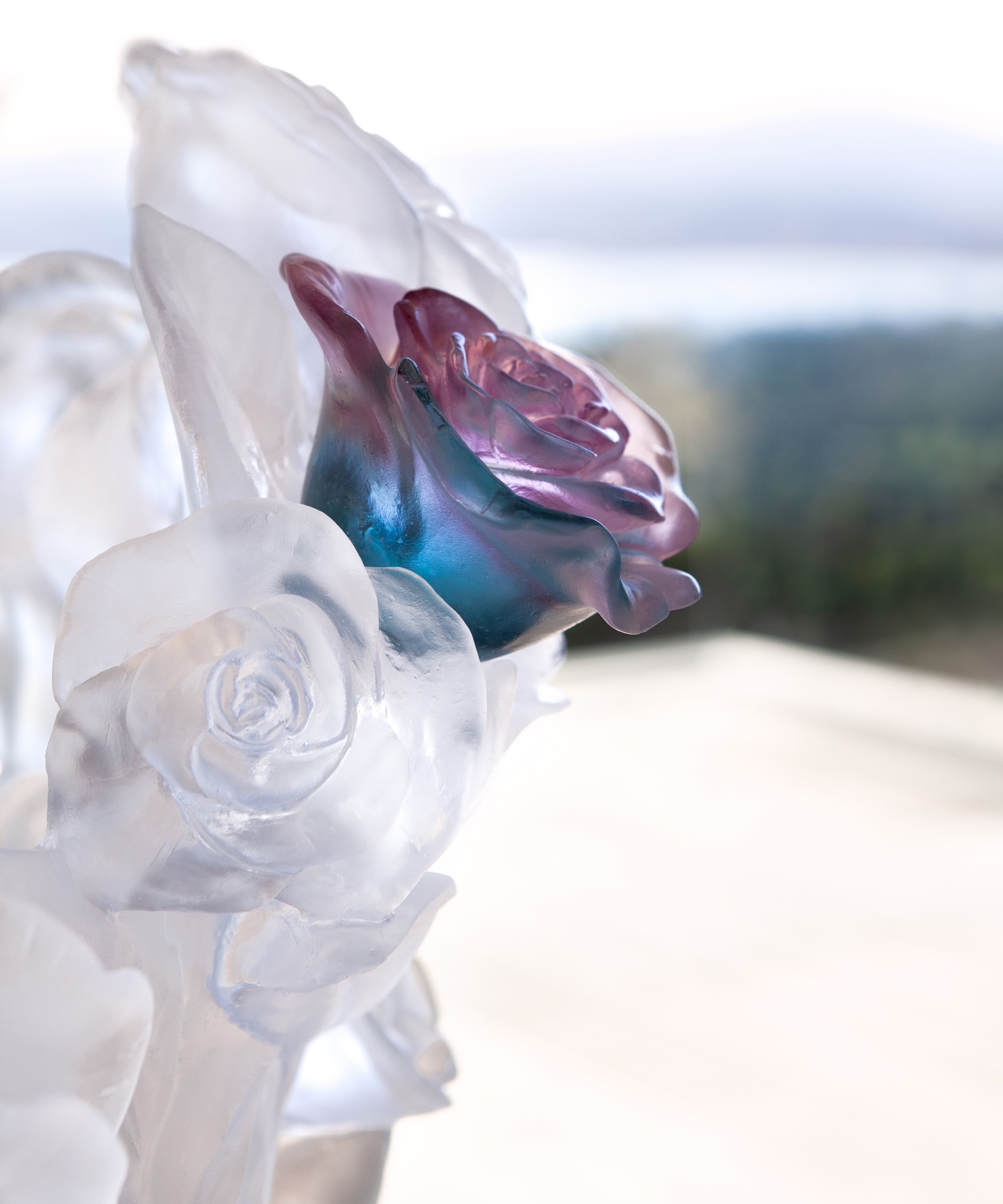daum-univers-v-g-tal-rose-passion-vase-magnum-blanc image 2