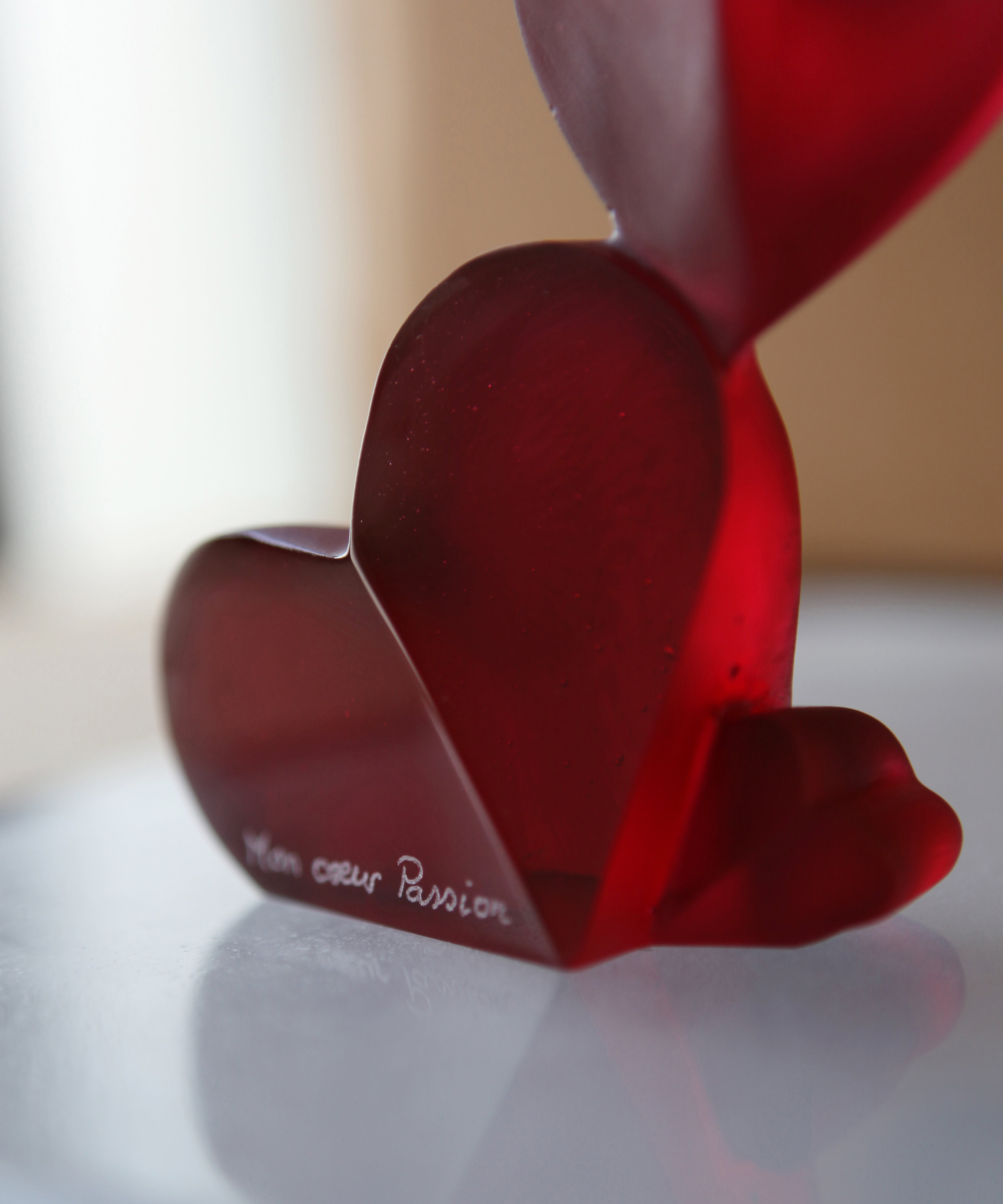 daum-d-coration-cristal-passion-objet-sculpt-rouge image 5