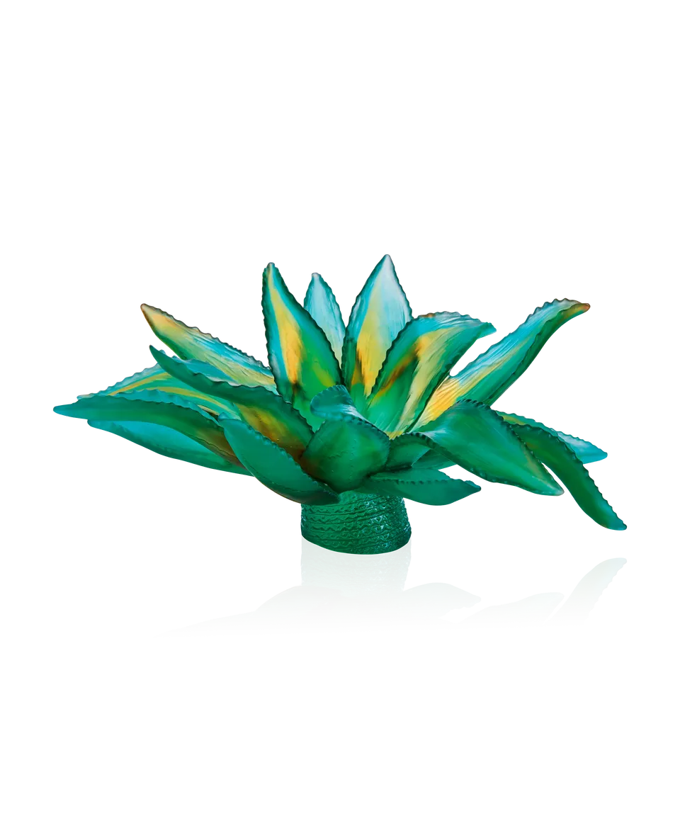 daum-jardin-de-cactus-centre-de-table-vert-cristal-375-ex image 1