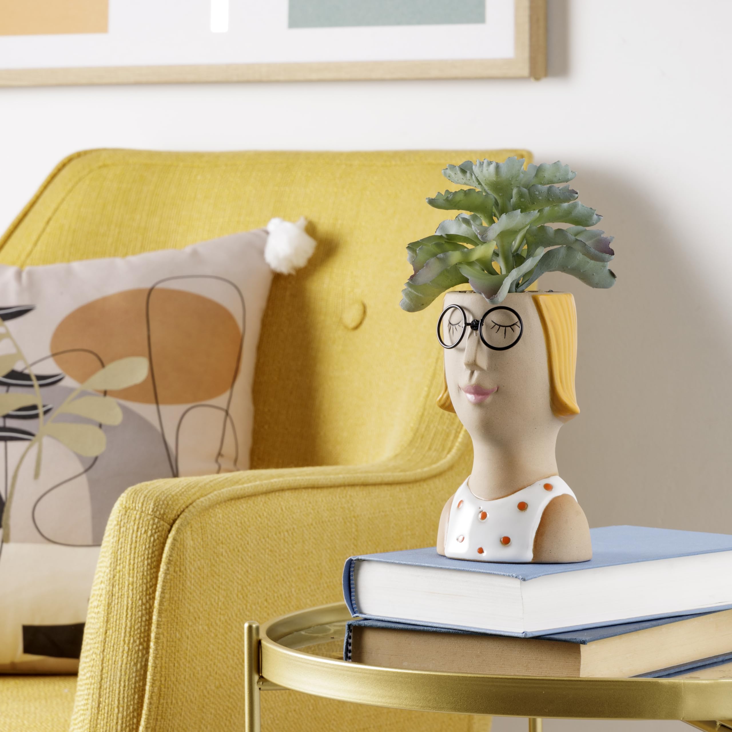 baroni-home-decorazioni-vase-c-ramique-lunettes-9x7-5x13-cm image 3