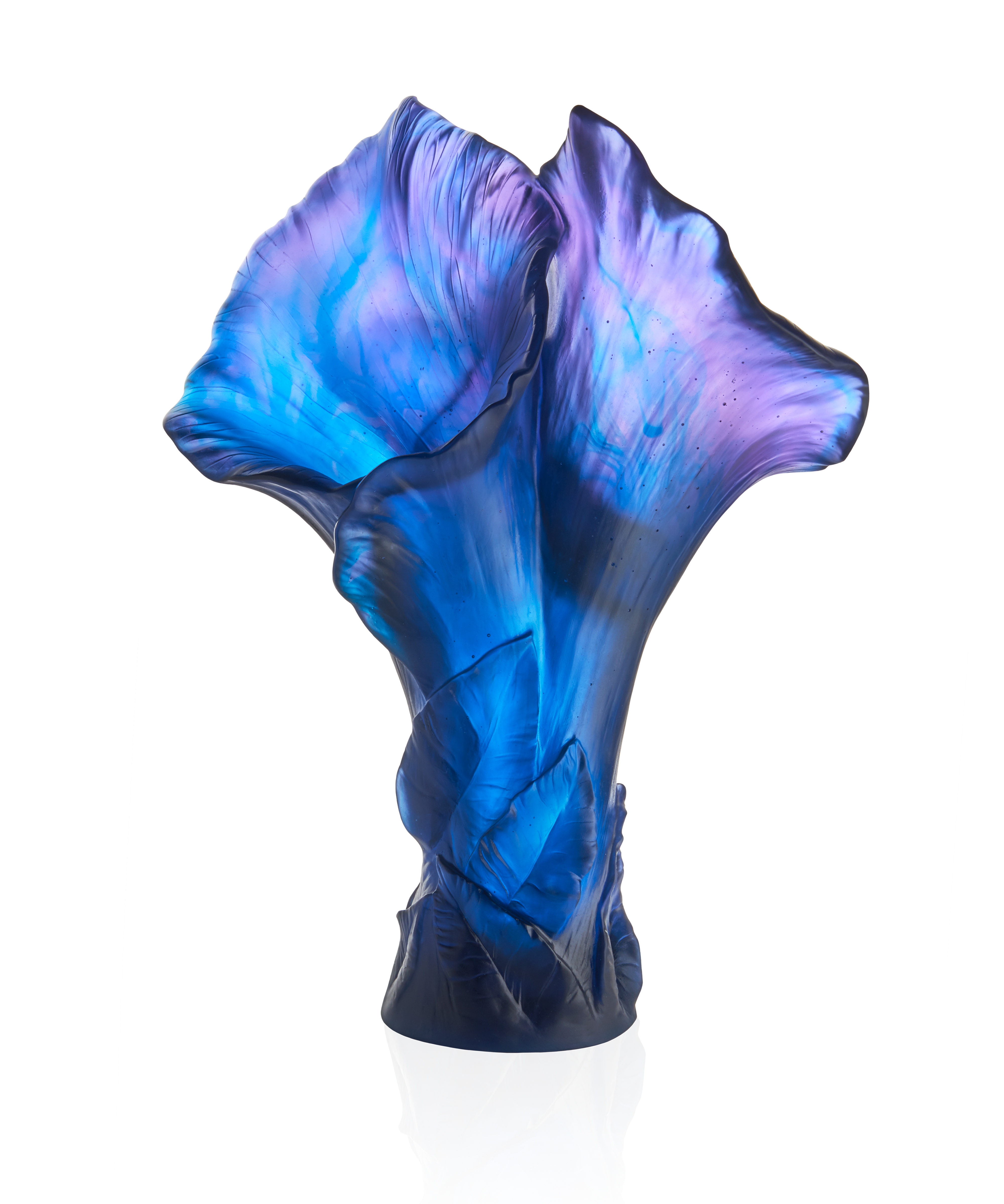 daum-univers-v-g-tal-arum-vase-magnum-bleu-nuit image 1