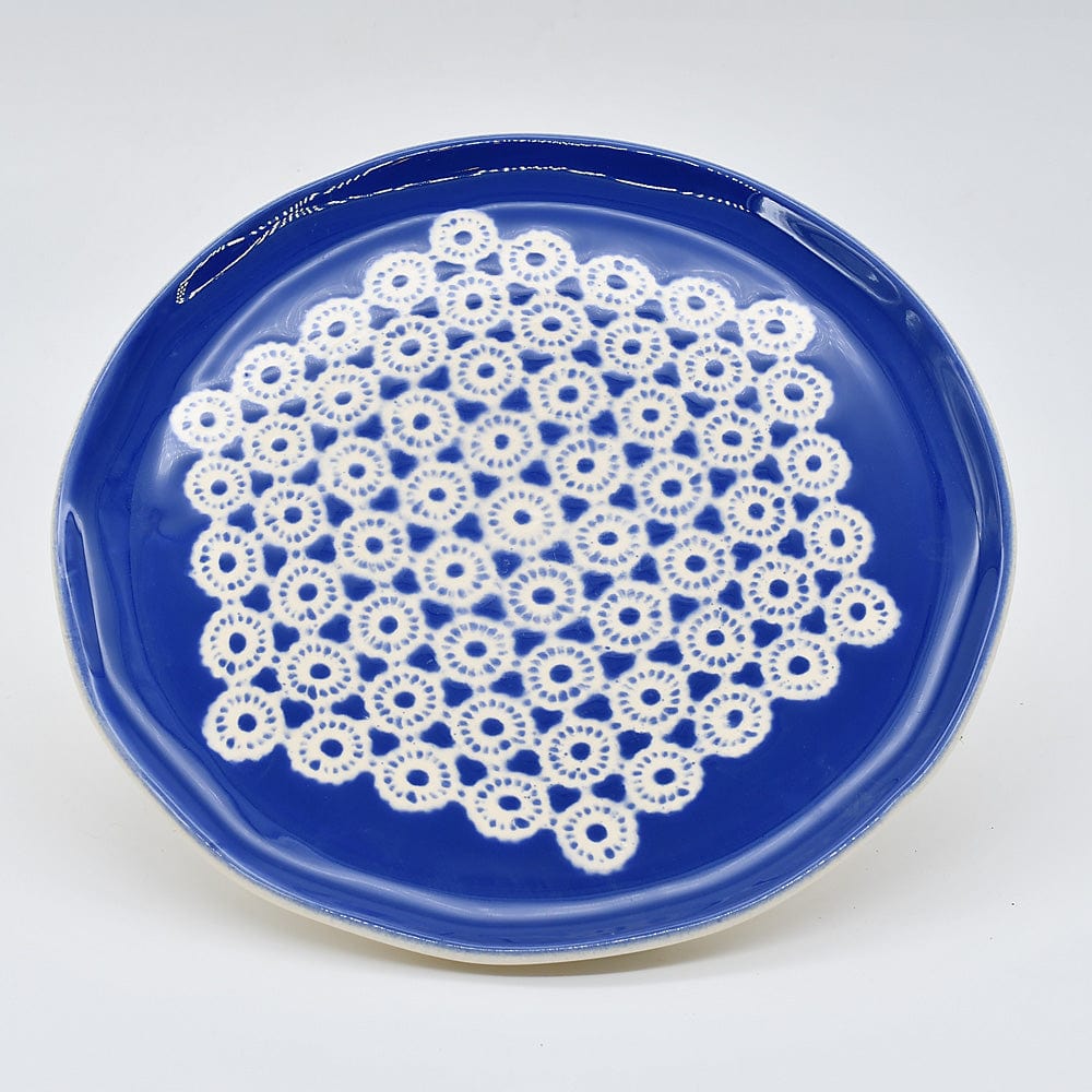 luisa-paix-o-vaisselle-portugaise-renda-plateau-dessert-bleu-22cm image 5