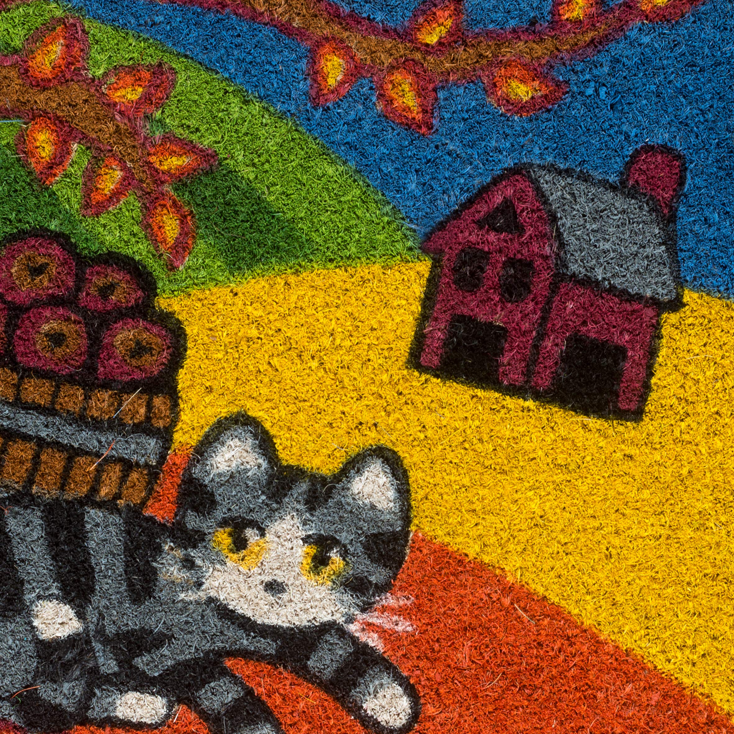 baroni-home-tessile-casa-paillasson-coco-chat-gris-automne-60x40 image 4