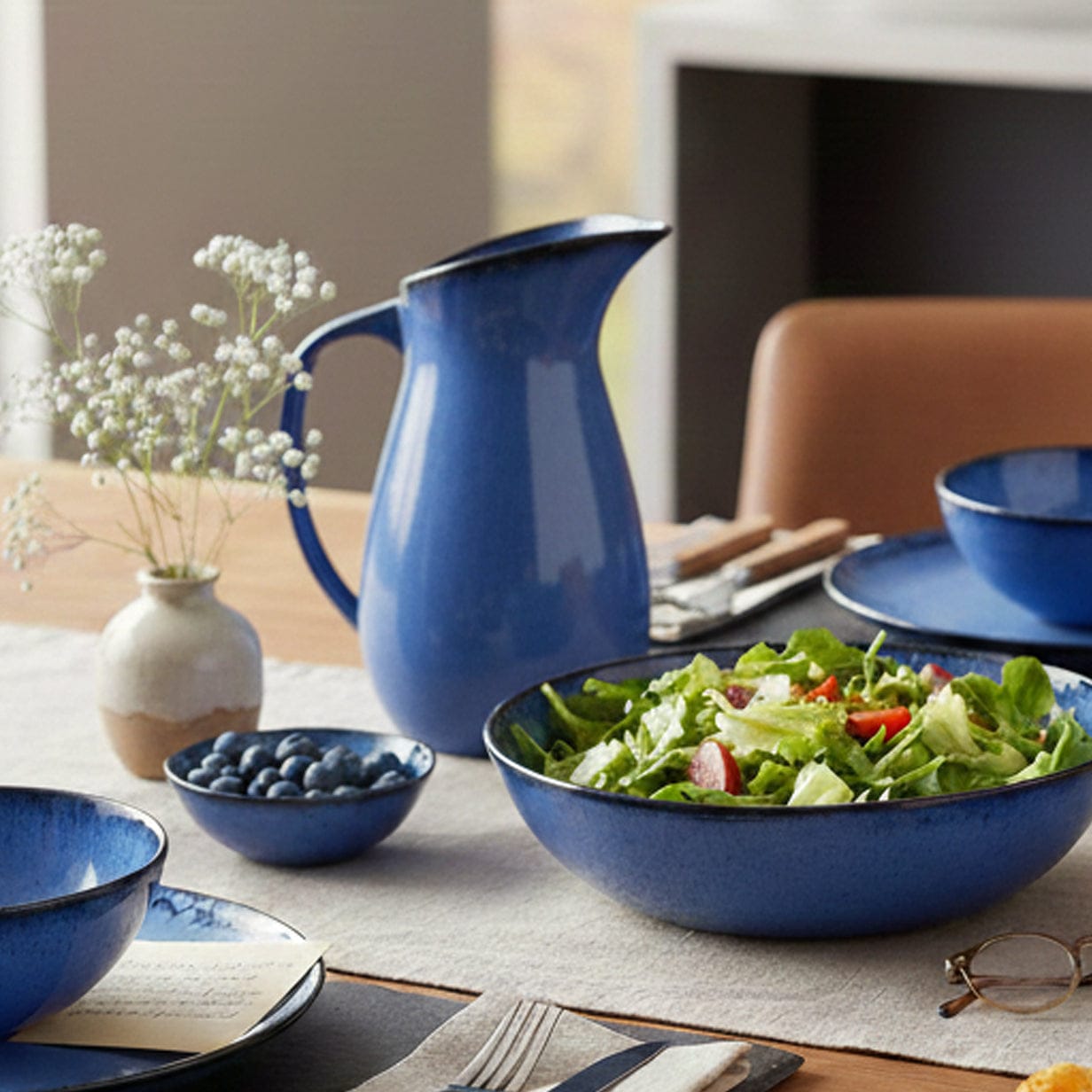 luisa-paix-o-amazonia-carafe-gr-s-bleue-24-cm image 2