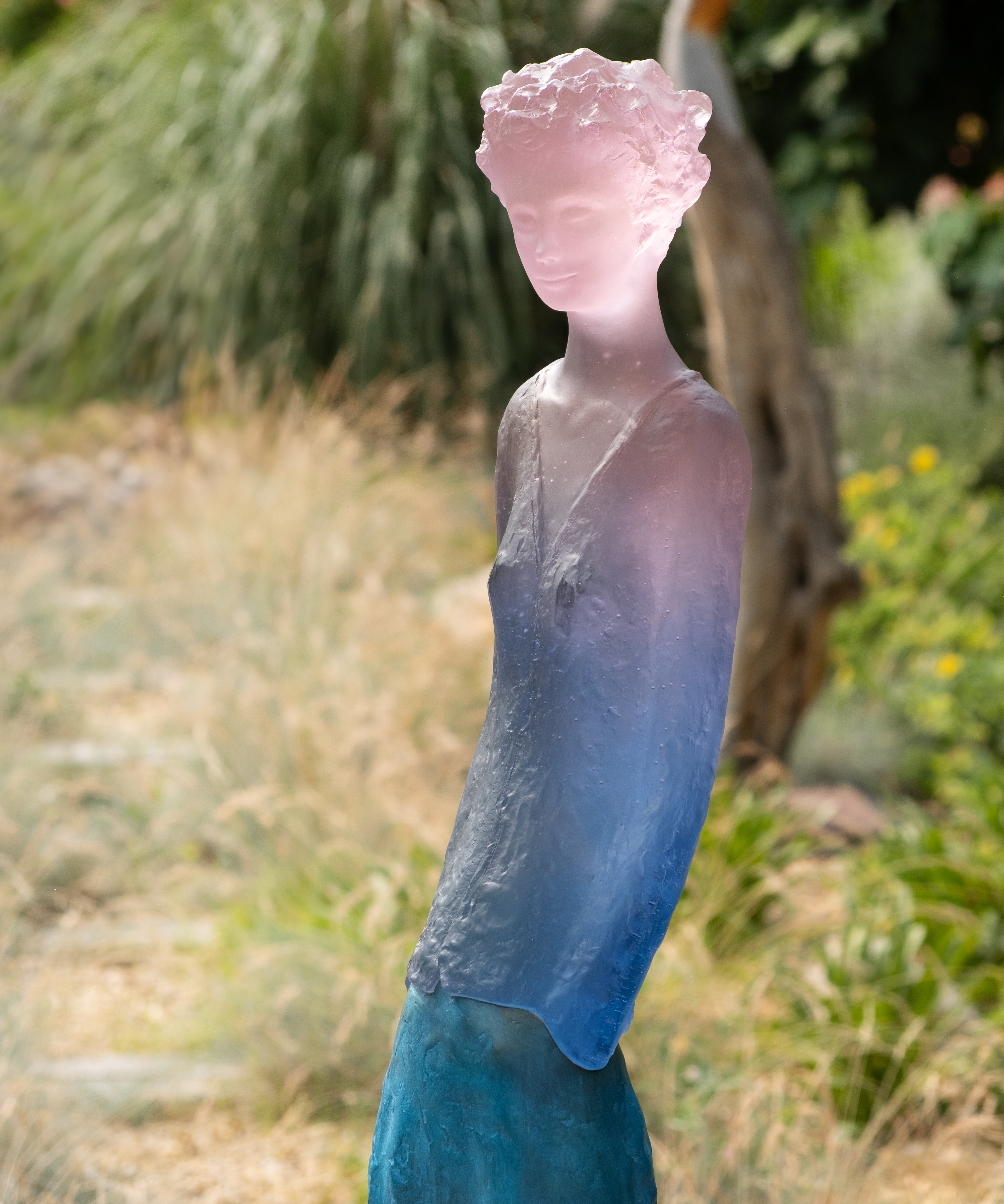 daum-univers-f-minin-charlotte-bleue-rose-sculpture-175-ex image 6