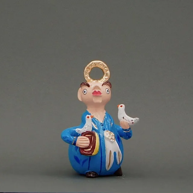 luisa-paix-o-s-o-francisco-15-cm-statuette-terre-cuite-prazeres-c-ta image 1