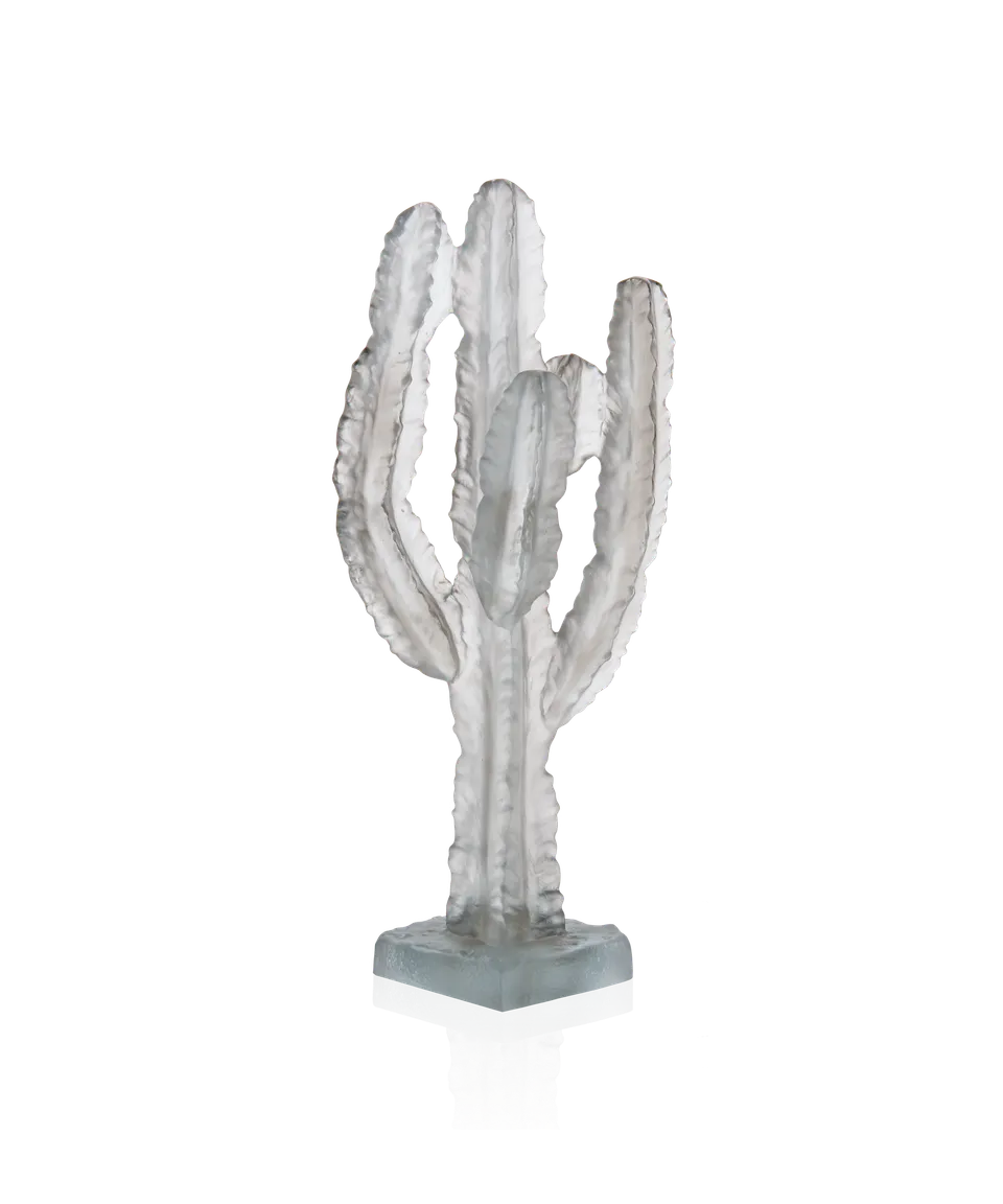 daum-univers-v-g-tal-jardin-de-cactus-sculpture-cristal-gris-robba image 1