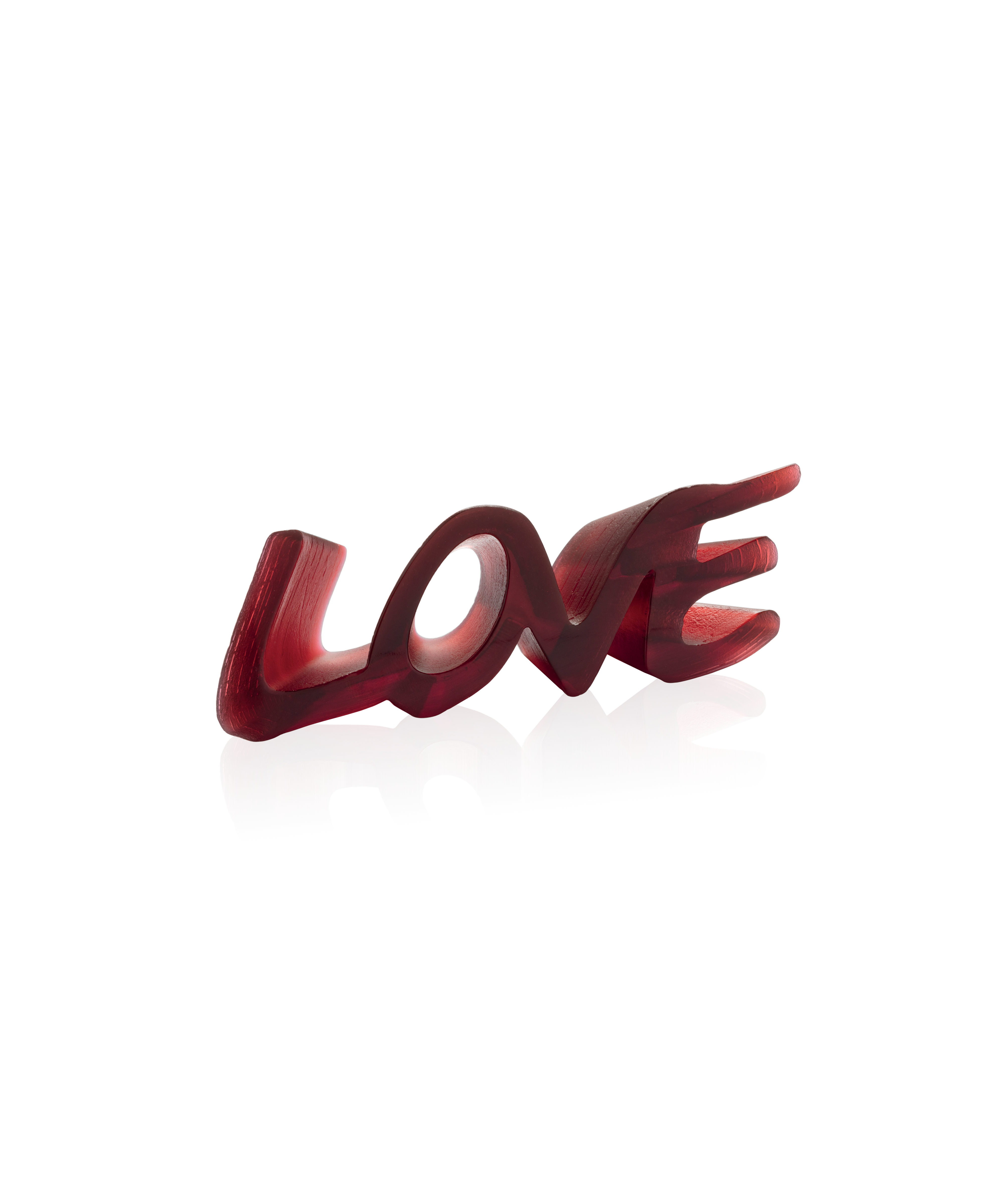 daum-true-love-objet-d-coration-cristal-rouge-amour image 1