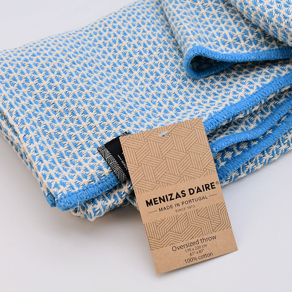 luisa-paix-o-linge-de-maison-maxi-plaid-coton-turquoise-220x170cm image 4