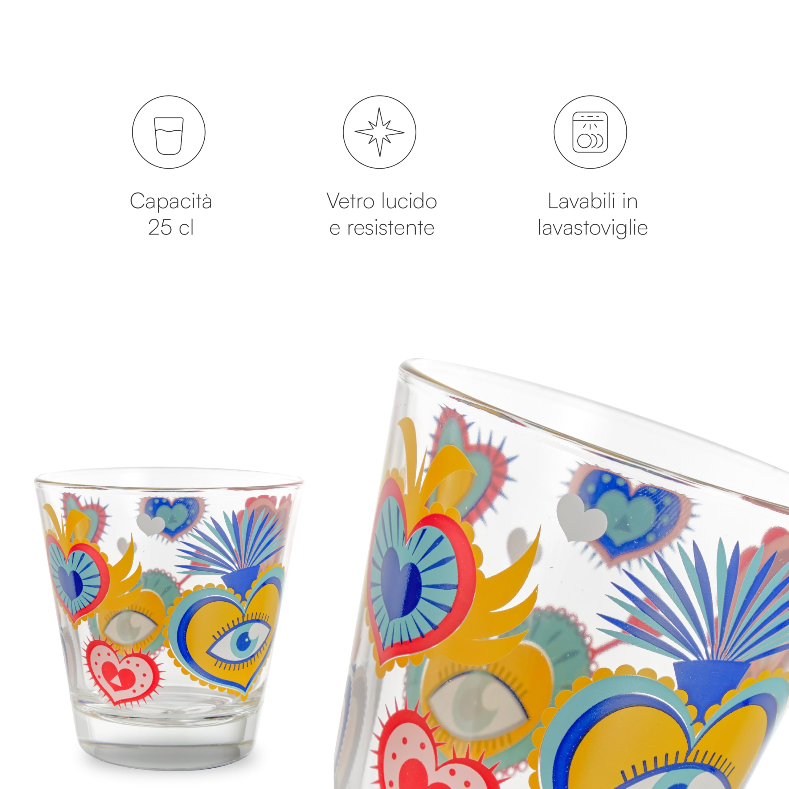 baroni-home-cucina-set-6-verres-ex-noto-color-s-25-cl image 3
