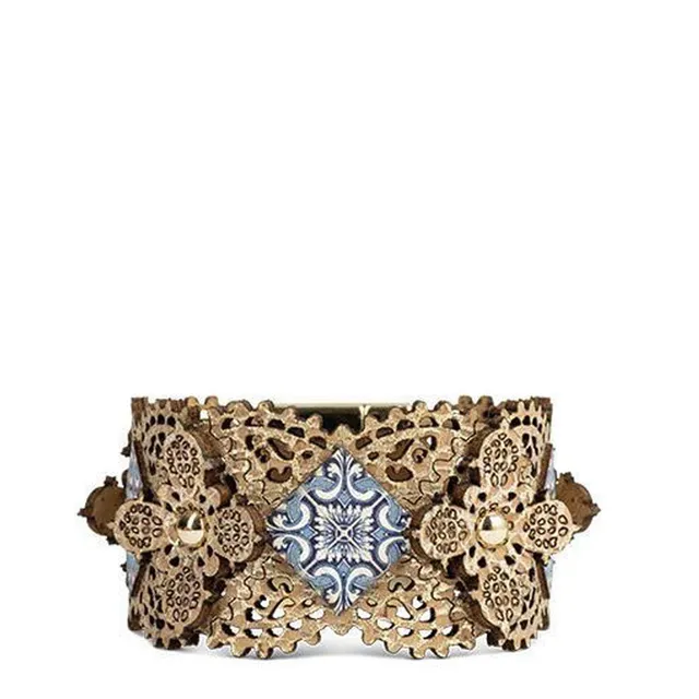 luisa-paix-o-azulejos-bracelet-li-ge-bleu-18cm image 1