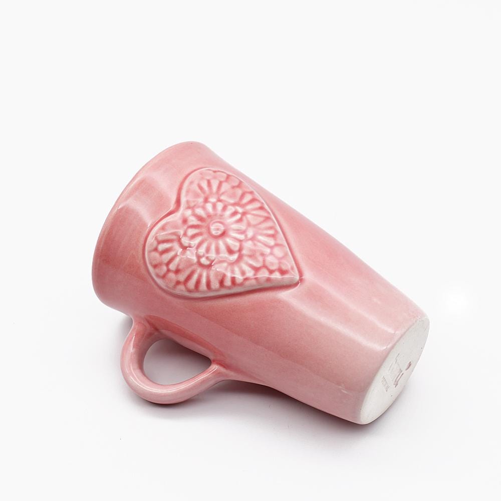 luisa-paix-o-flor-mug-en-c-ramique-rose-fait-main image 2