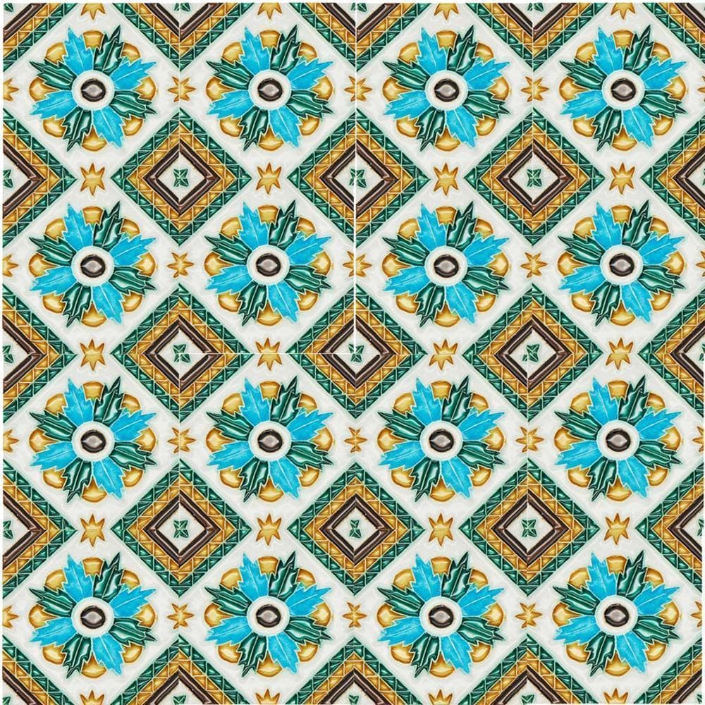 luisa-paix-o-azulejos-carreau-hispano-maure-8-5cm-relief image 4